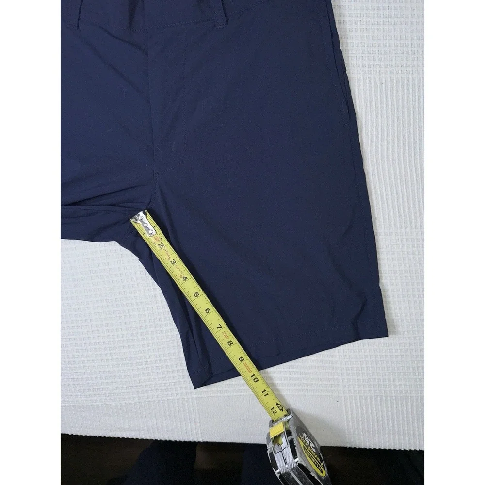 J Crew Shorts Mens 33 Blue Gramercy Flex Performance Golf Chino Preppy‎ Casual